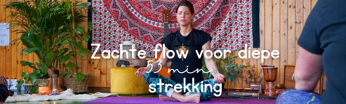 Diepe strekking van het hele lichaam