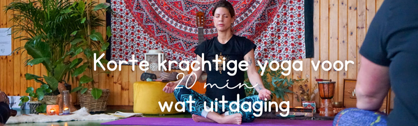 Krachtige yoga voor wat uitdaging